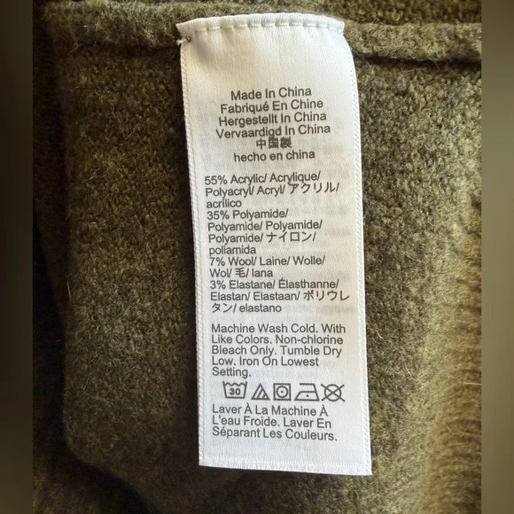 J. Crew Extra Soft Wool Blend Colorblock Crewneck Sweater Women’s Medium - Picture 7 of 9